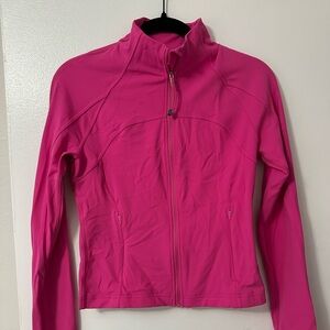 Sonic pink- Lululemon dropped define jacket